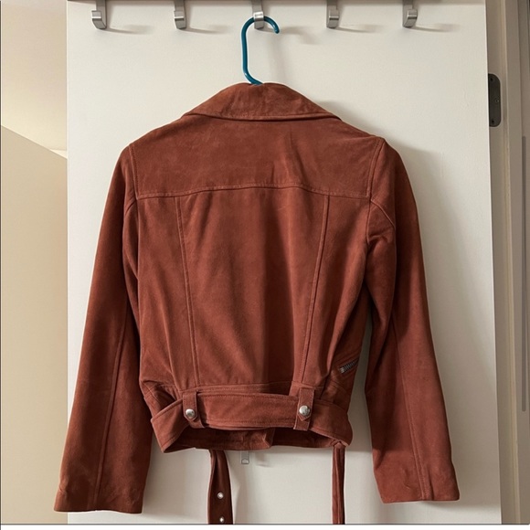 ALLSAINTS suede leather jacket, like new - Picture 5 of 6